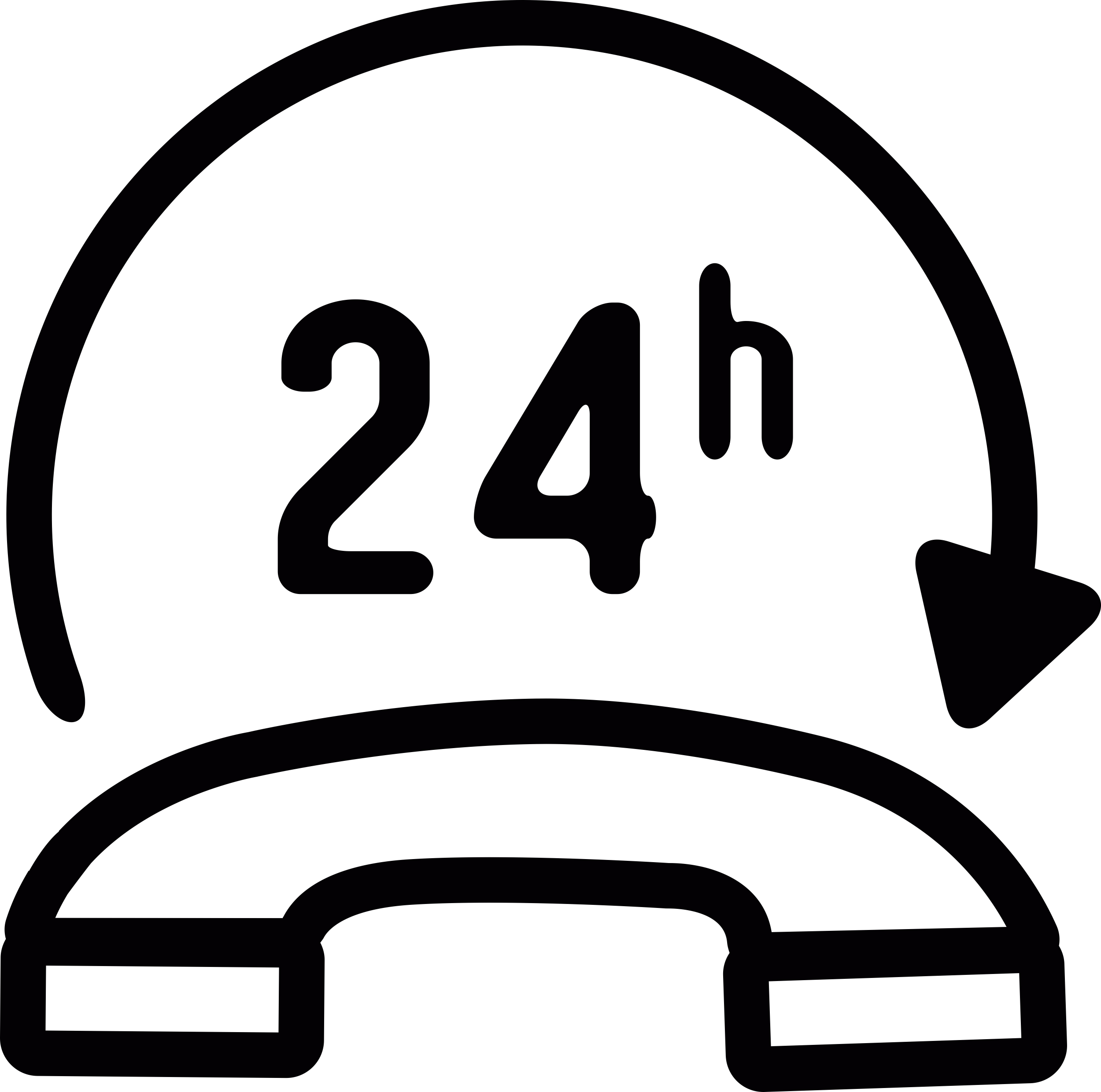 24 Hours Phone Attention Service Tracing Svg Vector Free Vectors